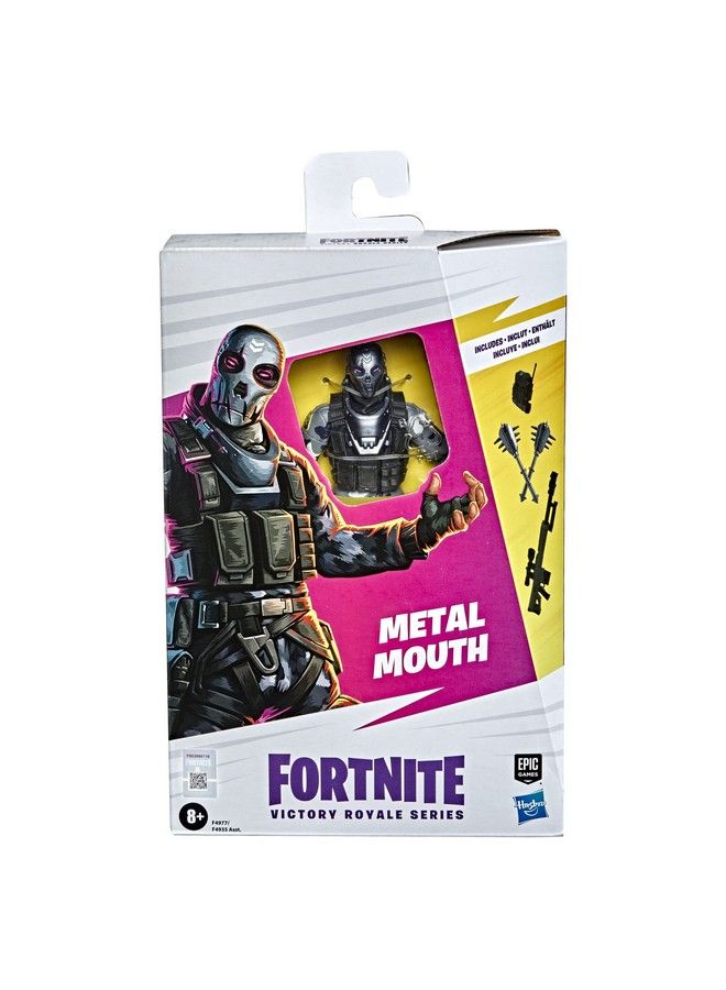 Victory Royale Series Metal Mouth Collectible Action Figure With Accessories Ages 8 And Up, 6Inch