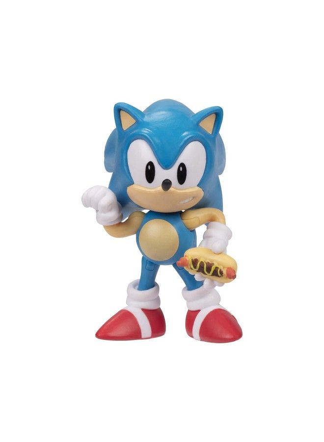 2.5Inch Action Figure Classic Sonic With Hot Dog Collectible Toy