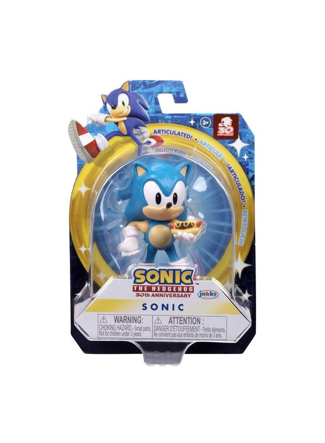 2.5Inch Action Figure Classic Sonic With Hot Dog Collectible Toy