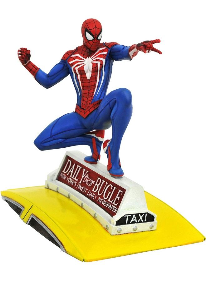 Marvel Gallery: Spiderman On Taxi (Playstation 4 Version) Pvc Figure, Multicolor, 9 Inches