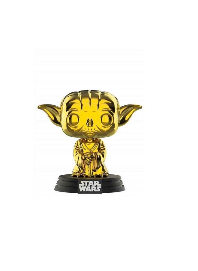 Pop! Funko Gold Yoda Galactic Convention Exclusive 124 Star Wars