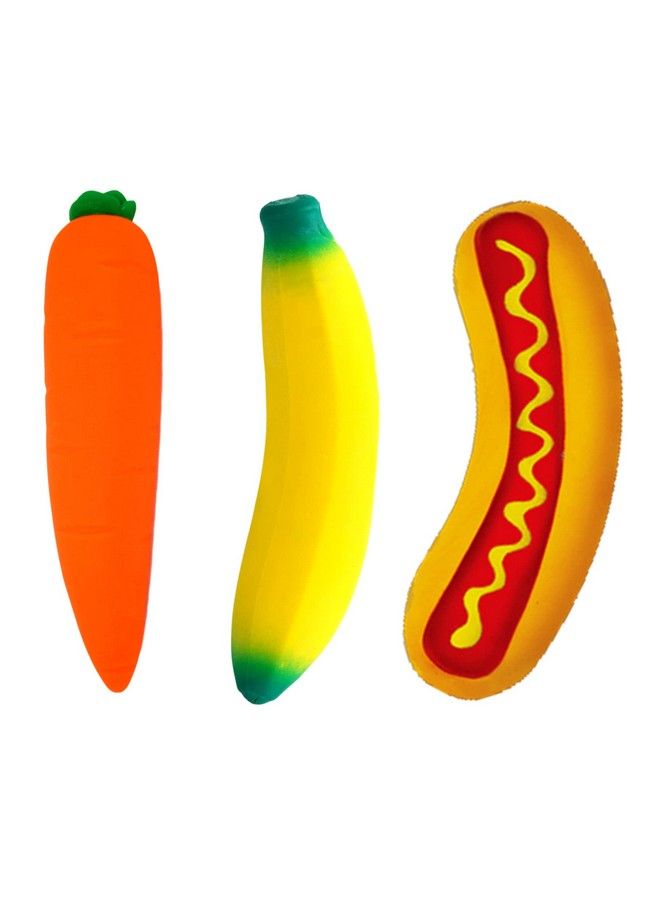 Stretchy Banana, Carrot & Hot Dog. Sensory Toys (3 Pack) Stress Relief Toys ; Fidget Toys For Kids And Adults. Autism, Anxiety, Therapy Squishy Toys & Party Favors. & Sticker 334033425564S