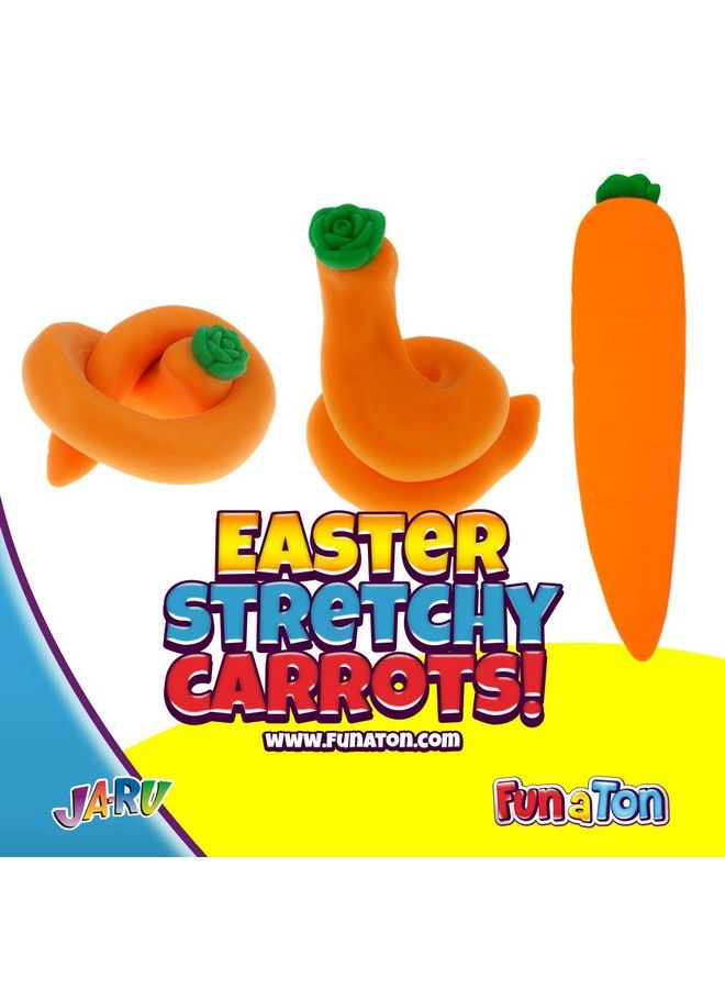 Stretchy Banana, Carrot & Hot Dog. Sensory Toys (3 Pack) Stress Relief Toys ; Fidget Toys For Kids And Adults. Autism, Anxiety, Therapy Squishy Toys & Party Favors. & Sticker 334033425564S