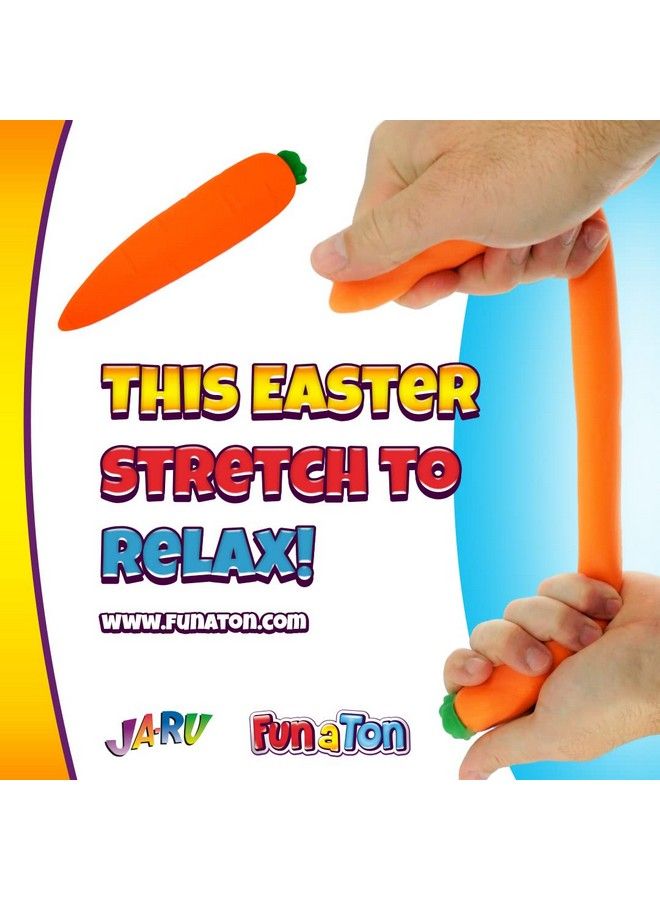Stretchy Banana, Carrot & Hot Dog. Sensory Toys (3 Pack) Stress Relief Toys ; Fidget Toys For Kids And Adults. Autism, Anxiety, Therapy Squishy Toys & Party Favors. & Sticker 334033425564S