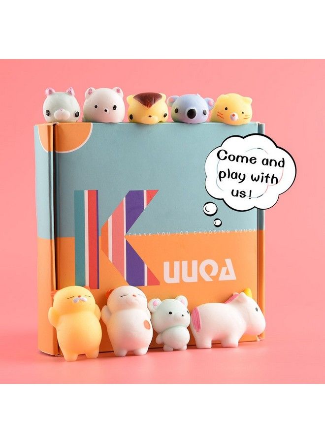 30 Pcs Squeeze Animal Toys Cute Cat Panda Unicorn Squishies Easter Egg Fillers Mini Soft Squeeze Stress Relief Toys Birthday Party Favors Goodie Bag Stuffers For Kids