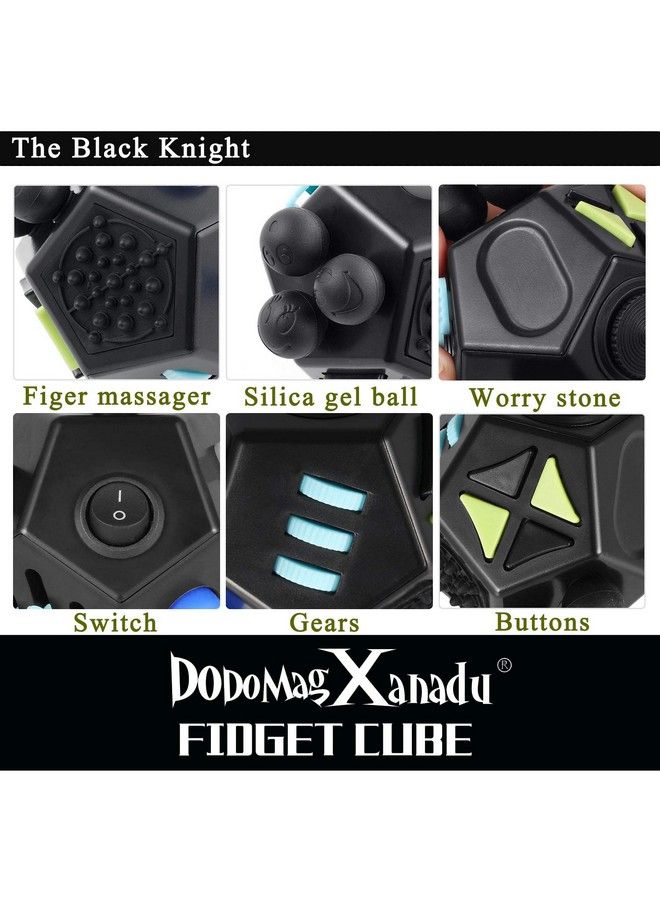 Fidget Dodecagon 12 Side Fidget Toy Cube Relieves Stress And Anxiety Anti Depression Cube For Children And Adults With Adhd Add Ocd Autism
