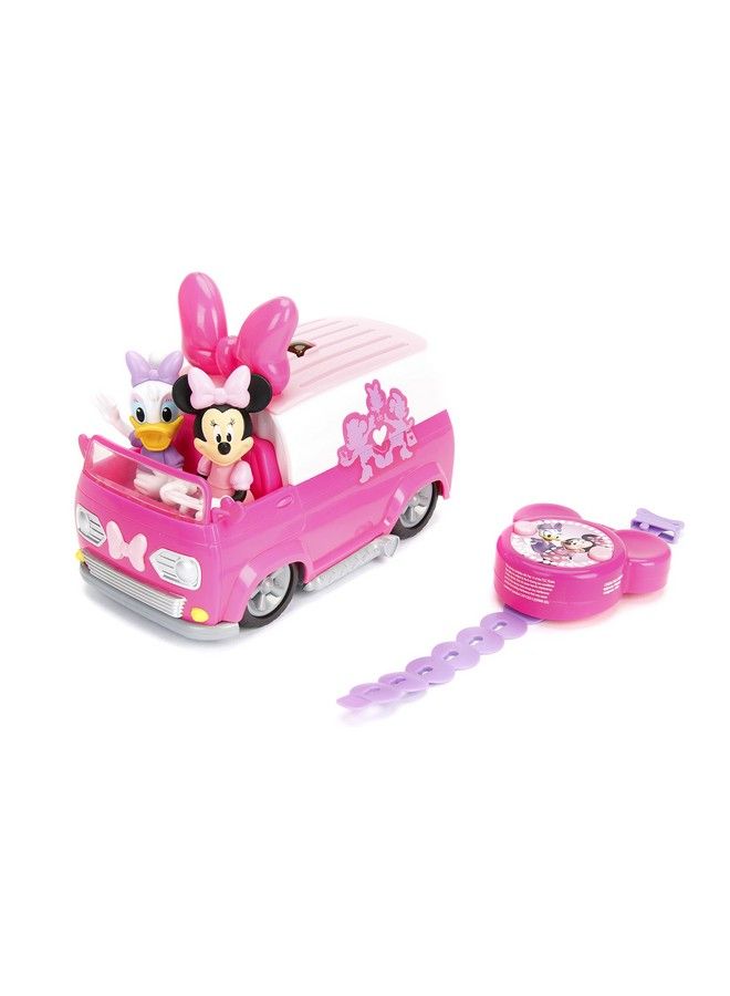 Disney Junior Minnie Mouse Happy Helper Van Rc, Pink/White