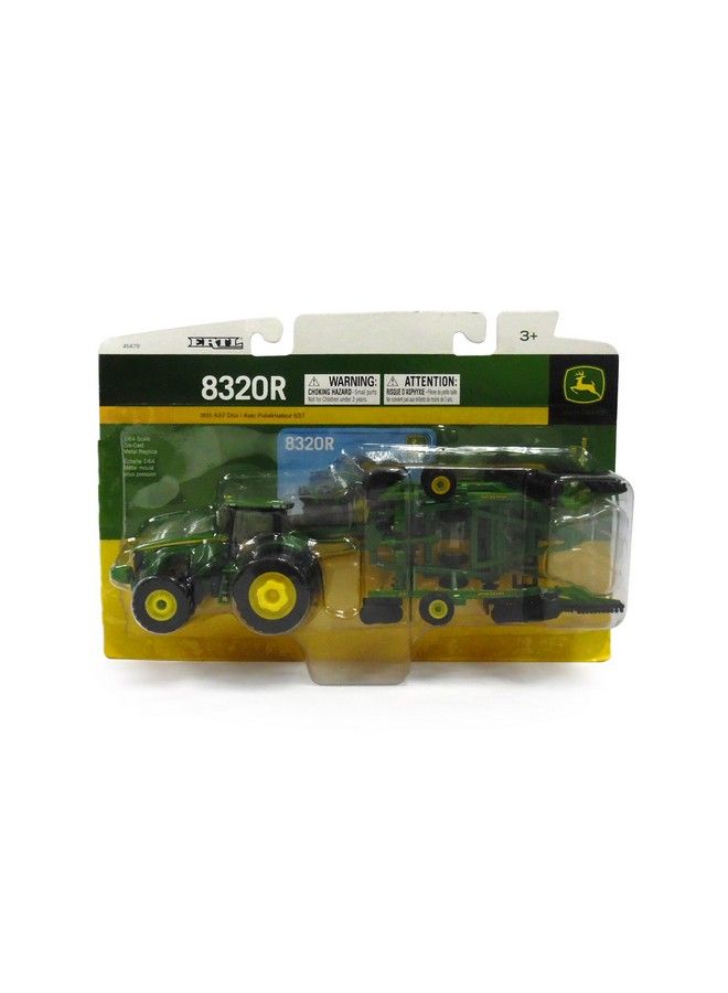 John Deere 8320R Tractor And Model 637 Disk Set (1:64 Scale)
