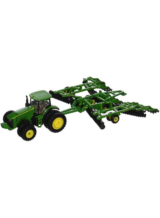 John Deere 8320R Tractor And Model 637 Disk Set (1:64 Scale)