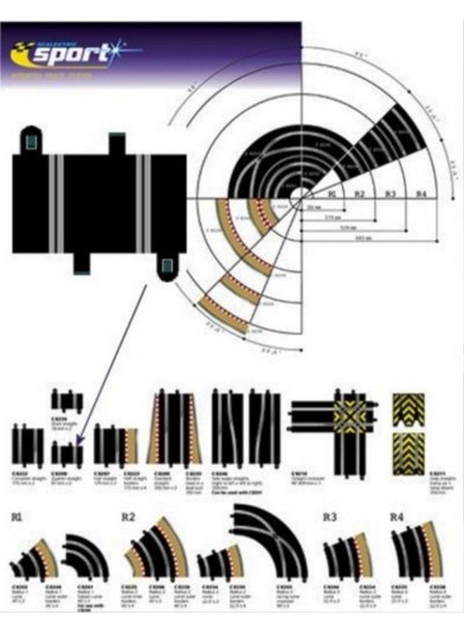 C8200 Track Quarter Straight 3.25 Inches