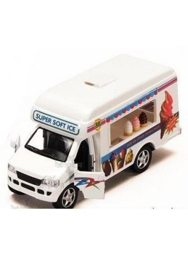 Pullback Action Ice Cream Vending Truck