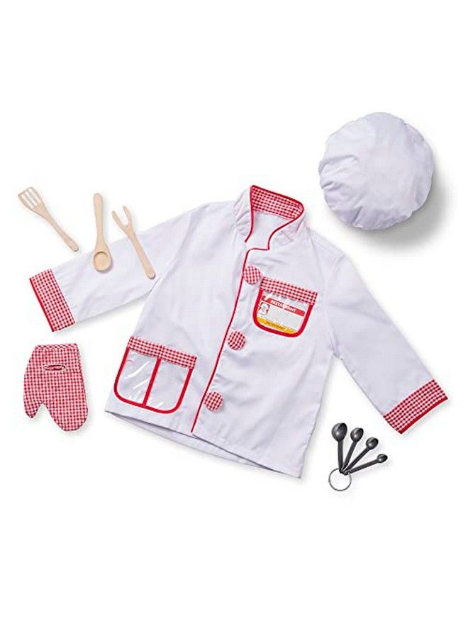 Chef Role Play Costume Dress Up Set With Realistic Accessories