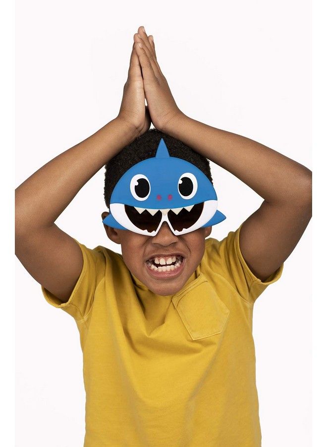 Baby Shark Daddy Shark Blue Frame Shades Costume Party Favor Sunglasses Uv400
