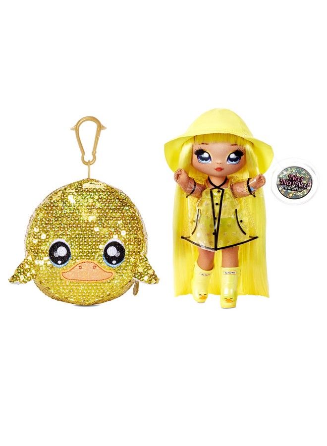 Na Na Na Surprise 2In1 Fashion Doll And Sparkly Sequined Purse Sparkle Series Daria Duckie, 7.5