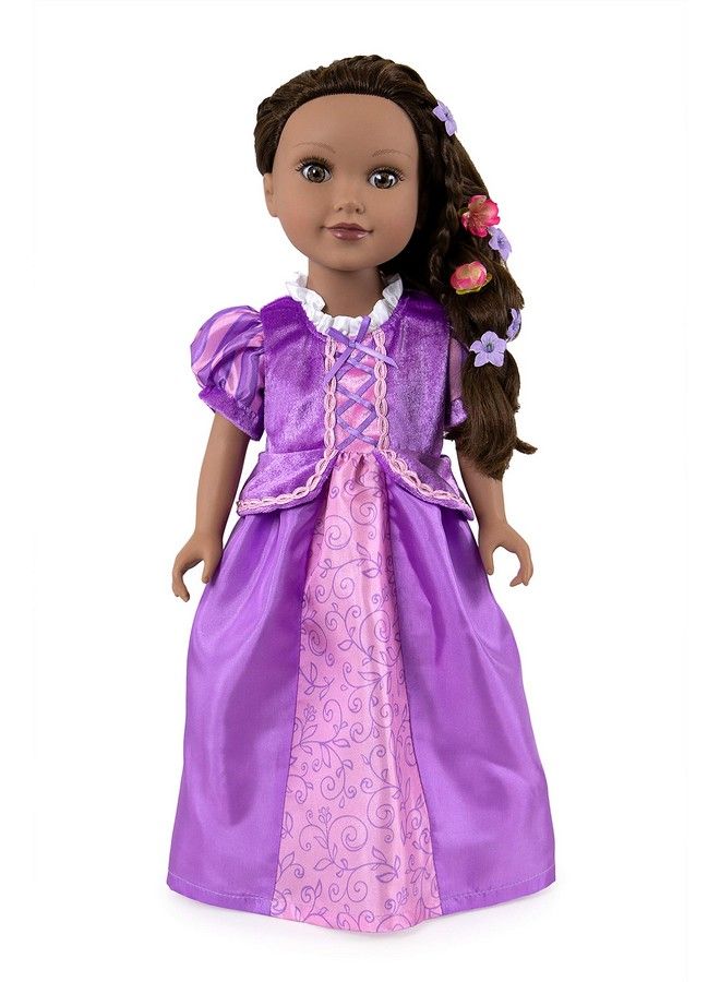 Rapunzel Princess Doll Dress Doll Not Included Machine Washable Child Pretend Play And Party Doll Clothes With No Glitter