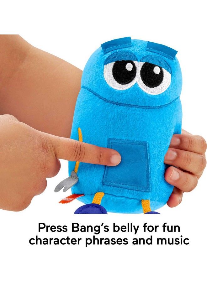 Storybots Colors With Bang Plush, Takealong Musical Preschool Toy For Kids Ages 3 Years And Up
