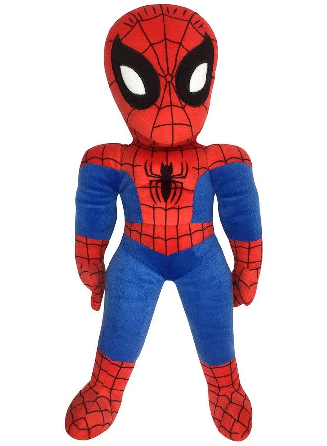 Marvel Super Hero Adventures Toddler Spiderman Plush Stuffed Pillow Buddy Super Soft Polyester Microfiber, 20 Inch (Official Marvel Product)