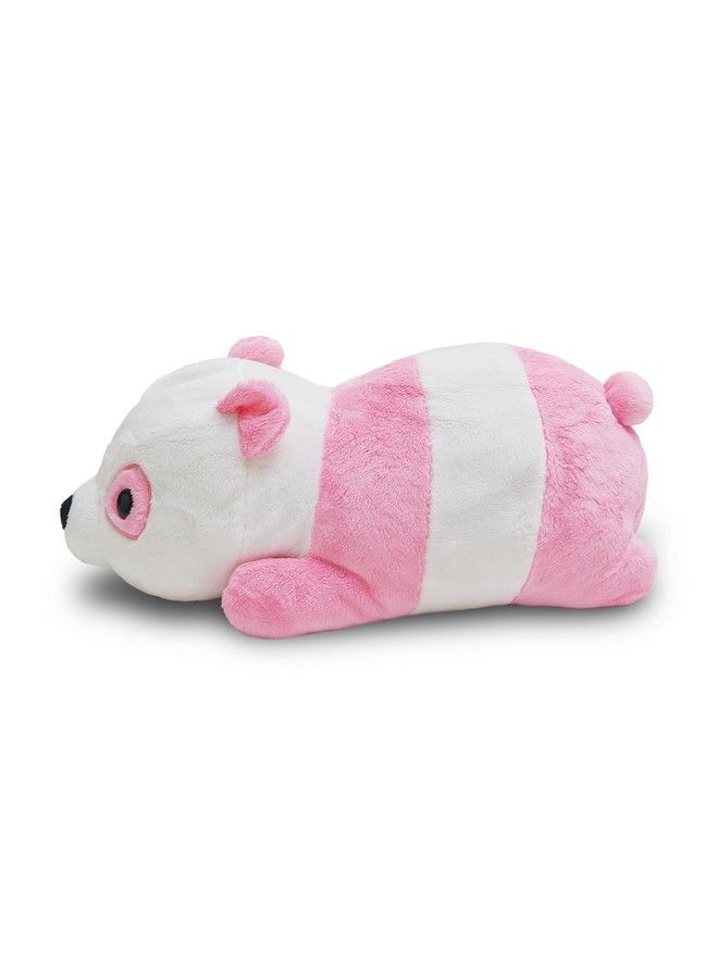 Pink Panda Bear Plushie 12 Inches Panda Pillow For Boys And Girls Squishy Plush Toy Stuffed Animal Kawaii Cute Japanese Anime Style Gift