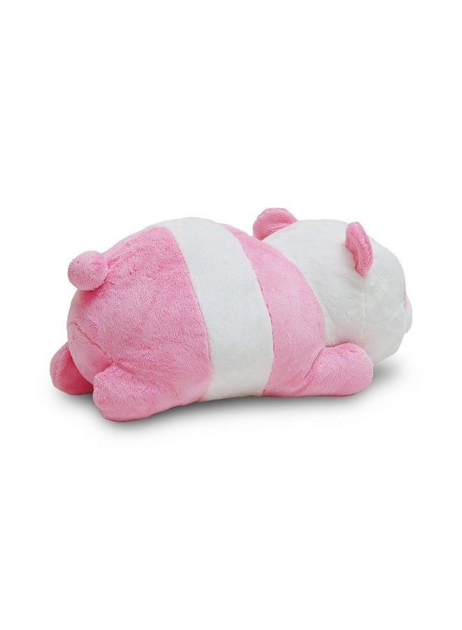 Pink Panda Bear Plushie 12 Inches Panda Pillow For Boys And Girls Squishy Plush Toy Stuffed Animal Kawaii Cute Japanese Anime Style Gift