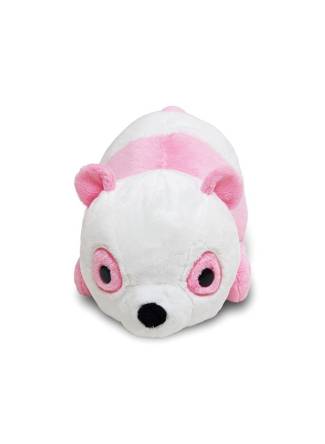 Pink Panda Bear Plushie 12 Inches Panda Pillow For Boys And Girls Squishy Plush Toy Stuffed Animal Kawaii Cute Japanese Anime Style Gift