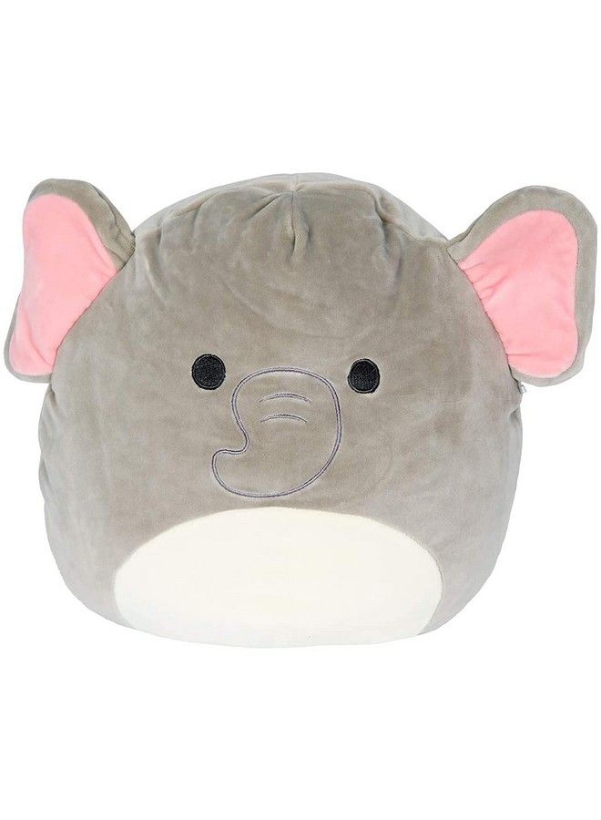 Kellytoy Mila 8 Inch Grey Elephant Squishy Plush Animal