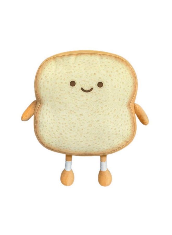 Toast Bread Pillow Funny Food Plush Toy Pillows Small Cute Stuffed Plush Toast Sofa Pillow (Toast Bread,Golden)