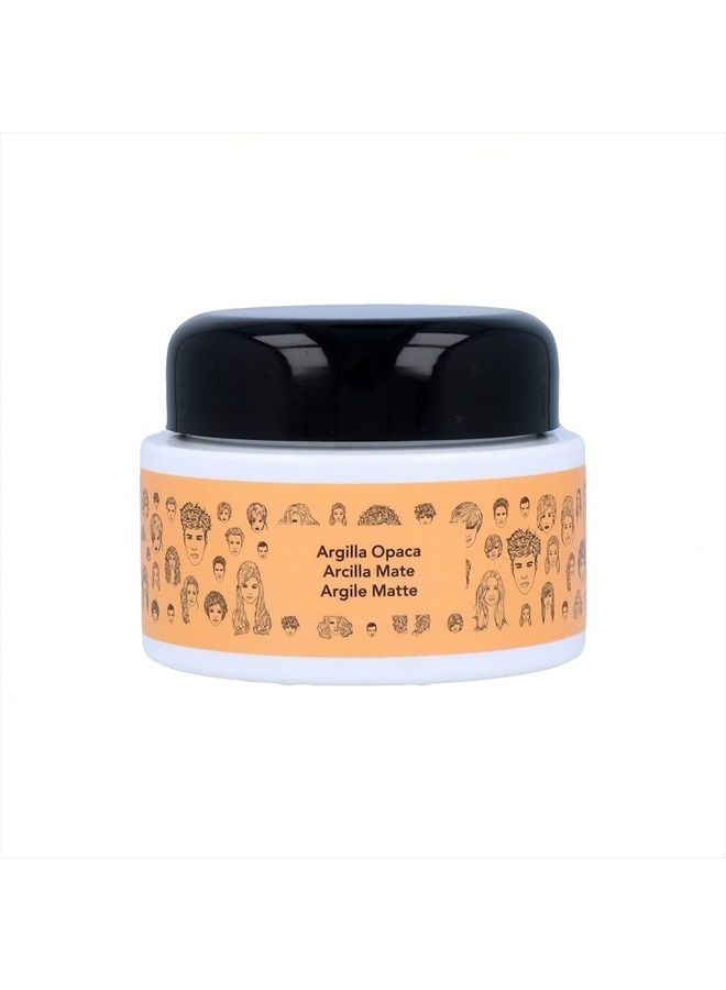 Alfaparf Milano Style Stories Funk Clay - Strong Hold Hair Sculpting Paste - Matte Finish Styling Clay - Long Lasting, All Day Hold - Professional Salon Quality - 4.16 oz.