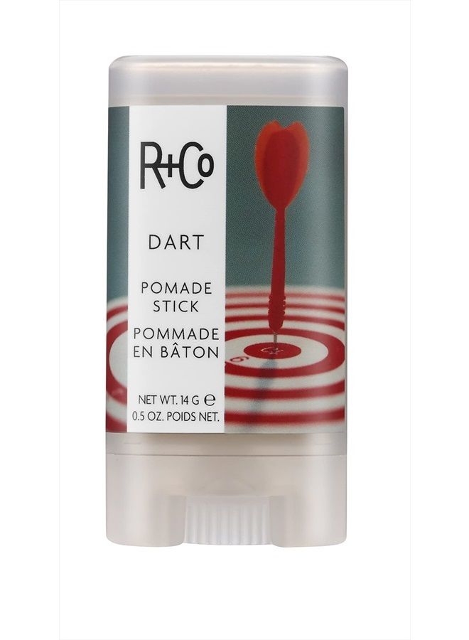 Dart Pomade Stick | Long Lasting Texture + Shapes, Tames Flyaways | Vegan + Cruelty-Free | 0.5 Fl Oz