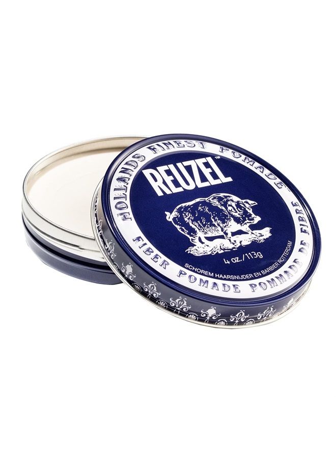 Reuzel Fiber Pomade - Men's Concentrated Wax Formula With Natural And Organic Hold - A Defining And Thickening Product That's Extra Easy To Apply And Remove With An Original Fragrance