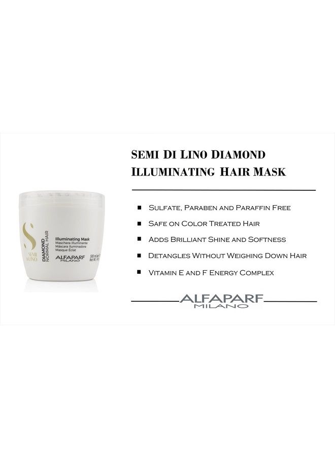 Semi Di Lino Diamond Illuminating Hair Mask, Normal Hair, 17.4 oz