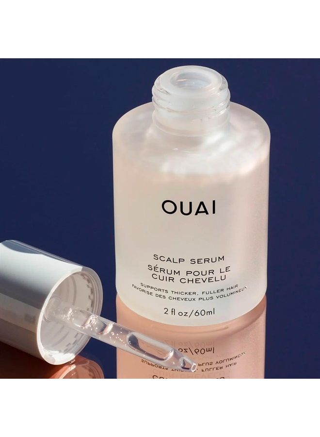 Scalp Serum with Balancing, Hydrating Formula for Thicker and Fuller Looking Hair (2 Fl Oz)