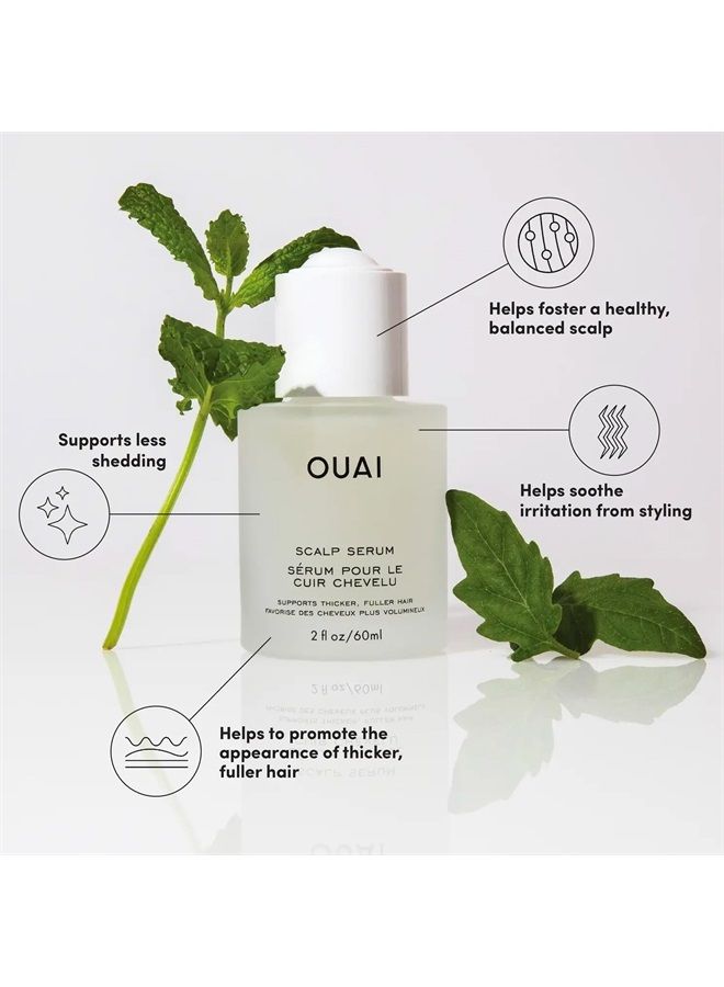Scalp Serum with Balancing, Hydrating Formula for Thicker and Fuller Looking Hair (2 Fl Oz)