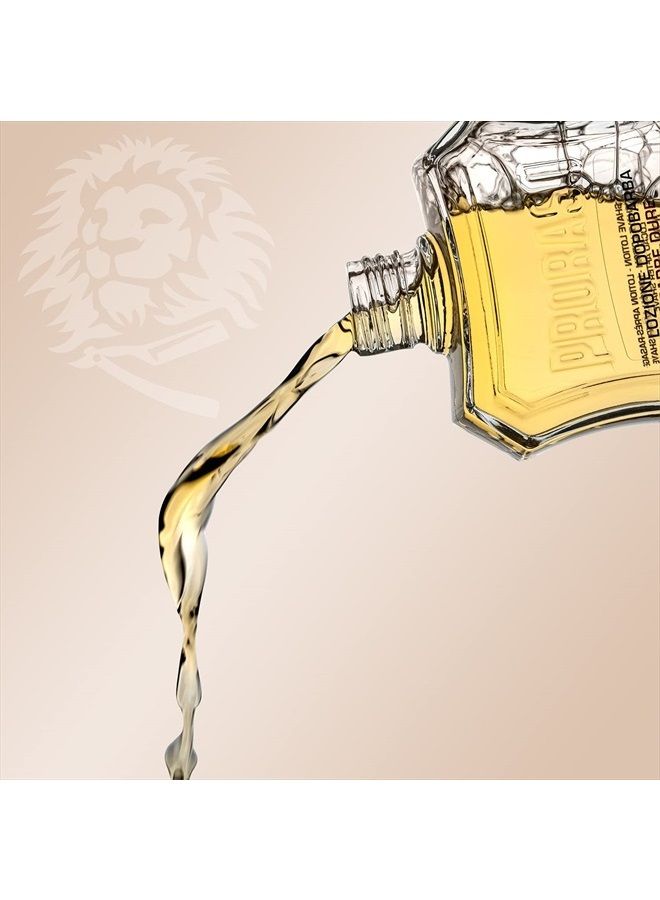 After Shave Lotion, Moisturizing and Nourishing for Coarse Beards with Sandalwood Oil and Shea Butter, 3.4 Fl Oz