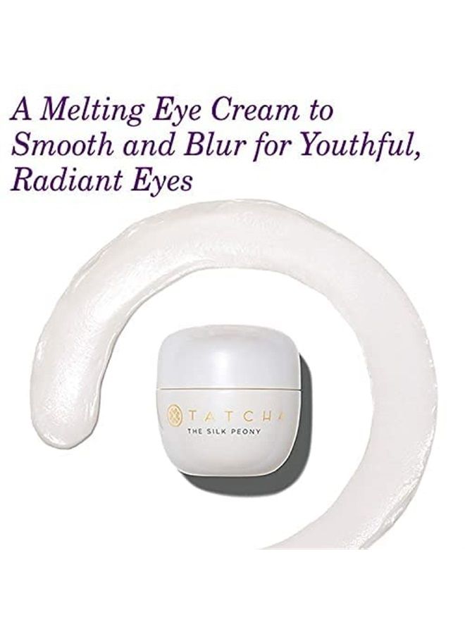The Silk Peony Melting Eye Cream: Hydration with Line-Smoothing Liquid Silk for Youthful Radiant Eyes, 15 ml | 0.5 oz