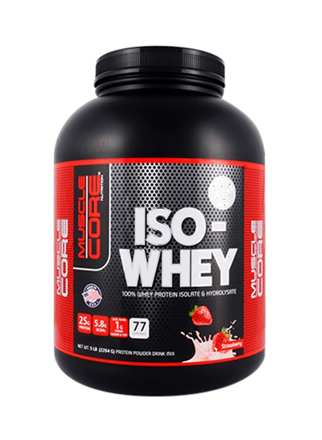 Nutrition Iso-Whey 5Lb Strawberry
