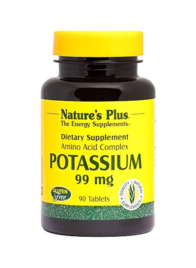 Potassium Amino Acid Complex Dietary Supplement 99 mg - 90 Vegetarian Tablets