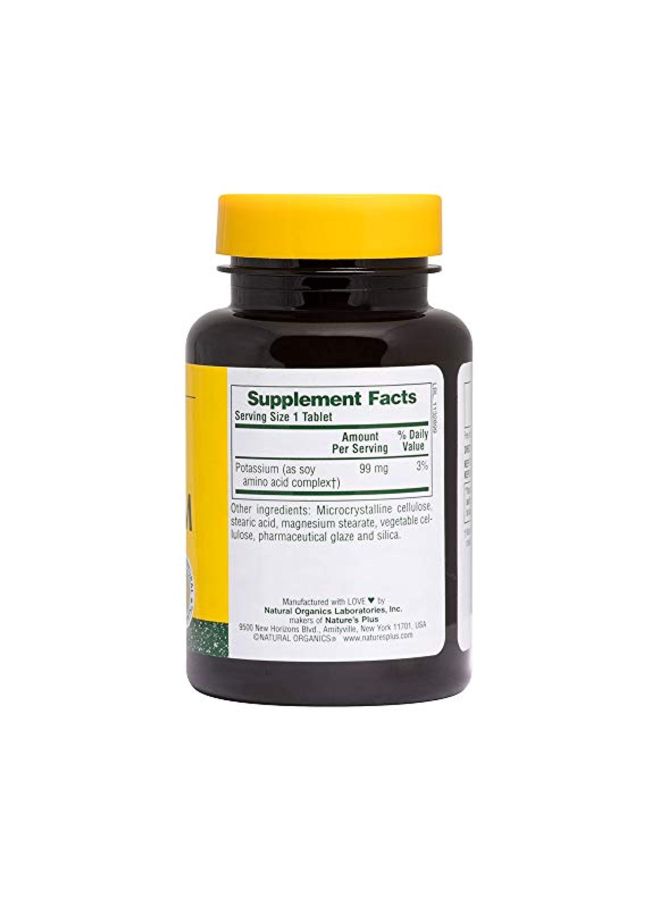 Potassium Amino Acid Complex Dietary Supplement 99 mg - 90 Vegetarian Tablets