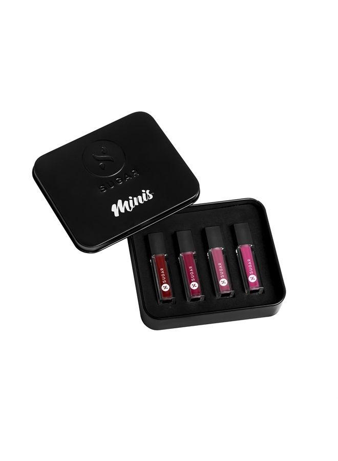 Smudge Me Not Liquid Mini Lipstick Gift Set (Nude)