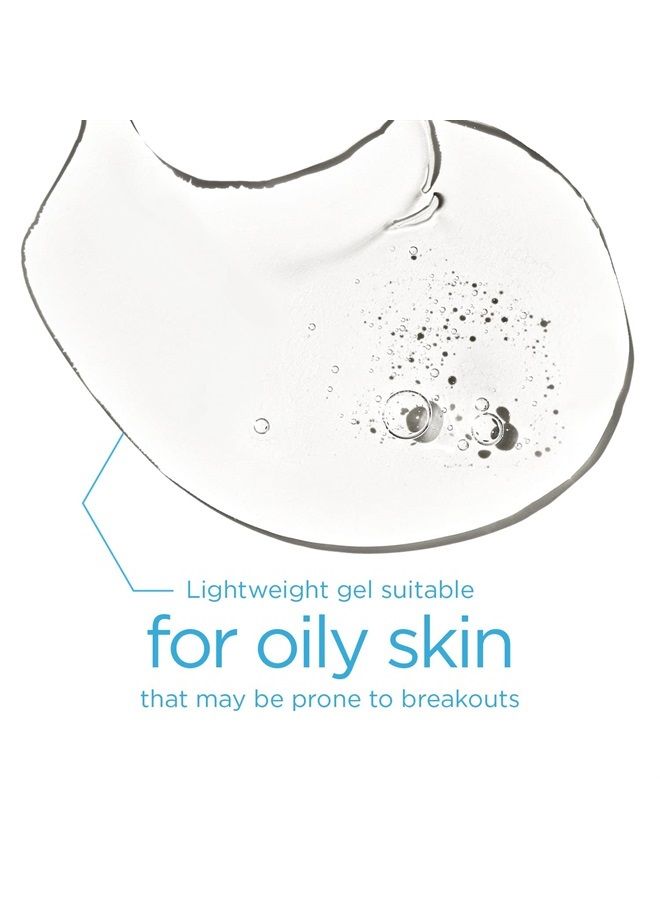 Gel Plus Lightweight AHA Refining Treatment Gel With Glycolic Acid For Oily Skin Fragrance-free, Oil-Free, 4.2 fl. oz.
