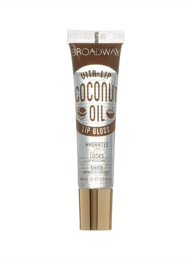 Pack Of 5 Broadway Vita-Lip Gloss - Mint Oil, Coconut Oil, Rosehip Oil, Mango Butter, Argan Oil