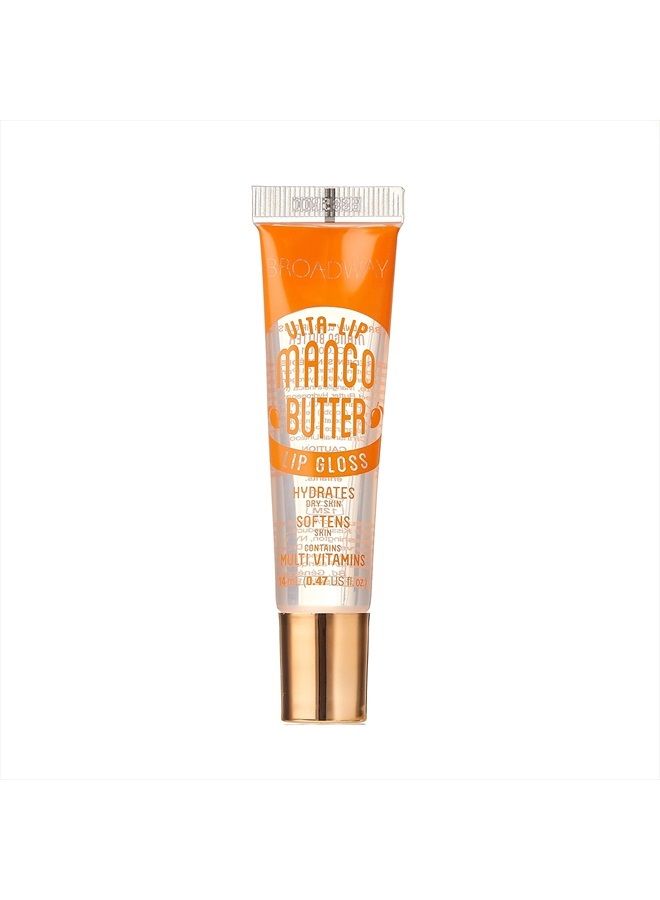 Pack Of 5 Broadway Vita-Lip Gloss - Mint Oil, Coconut Oil, Rosehip Oil, Mango Butter, Argan Oil