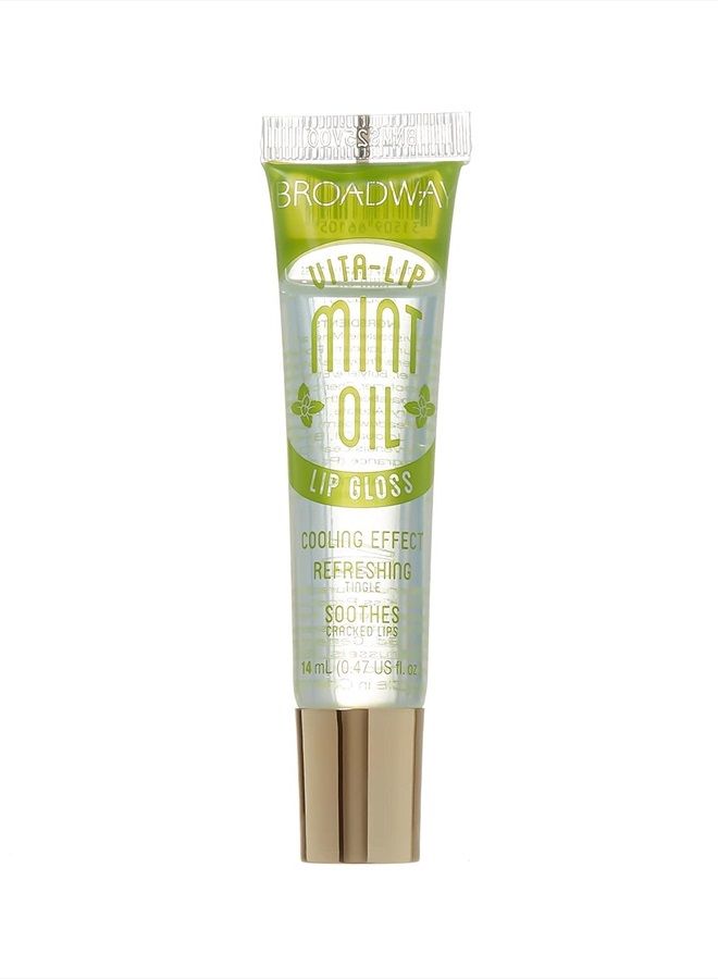 Pack Of 5 Broadway Vita-Lip Gloss - Mint Oil, Coconut Oil, Rosehip Oil, Mango Butter, Argan Oil
