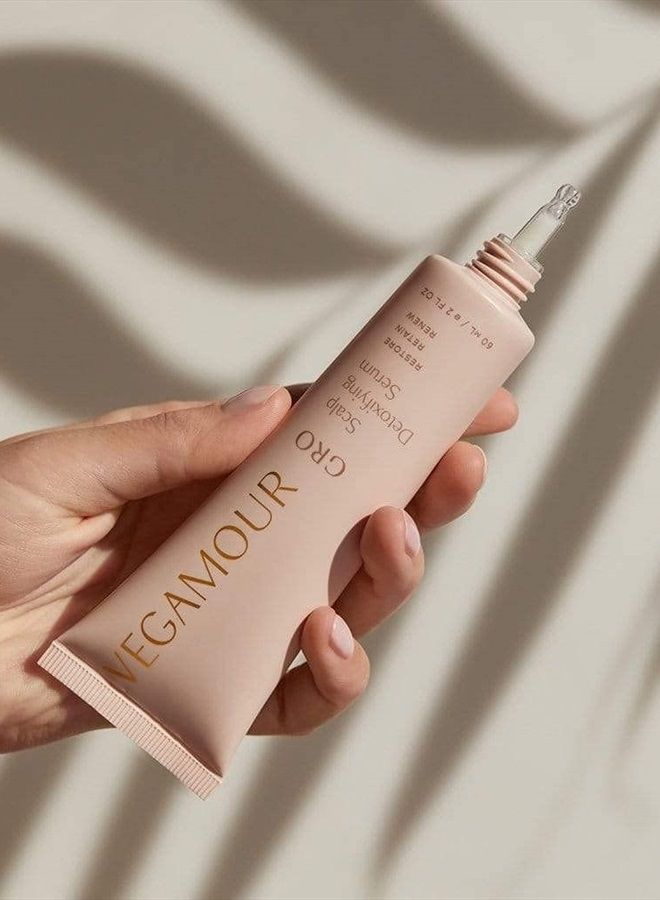 GRO Scalp Detoxifying Serum - Scalp Exfoliator Hair Serum with Zinc PCA, Omega 6 & 9 and Caffeine - Scalp Serum