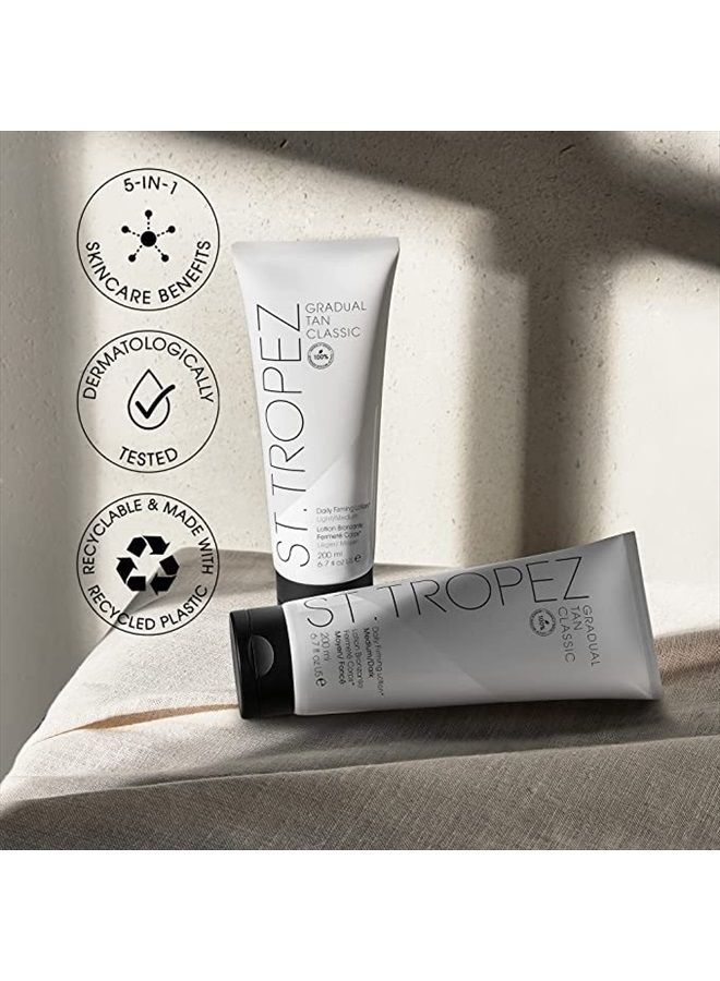 St. Tropez Gradual Tan Classic Daily Firming Lotion Light/Medium 200ml, 6.7 fl. oz.