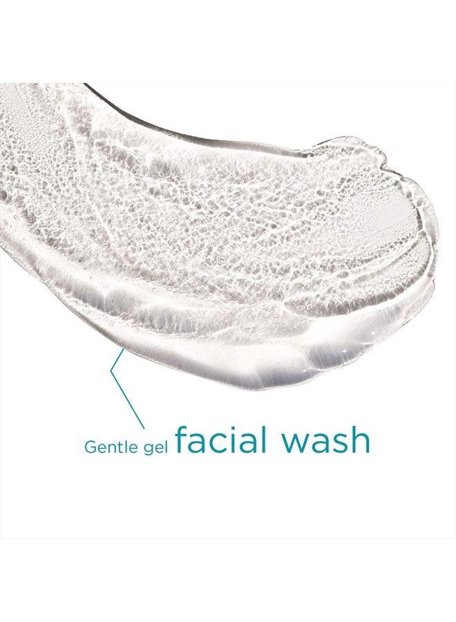 PHA Facial Cleanser Gentle Gel Facial Wash Soap-free Fragrance-free For Sensitive and Reactive Skin Types, 6.8 Fl Oz (Pack of 1)