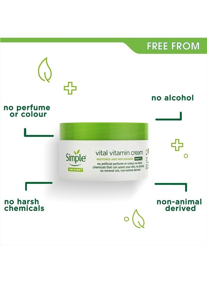 Kind to Skin Vital Vitamin Night Cream (50ml)