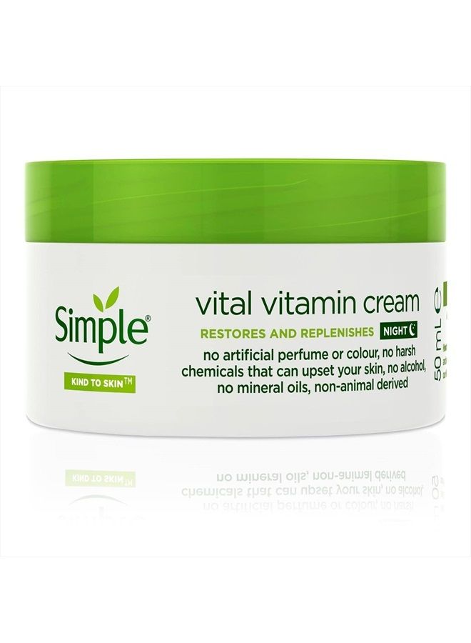 Kind to Skin Vital Vitamin Night Cream (50ml)