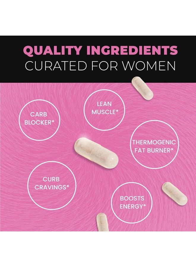 Nobi Nutrition Fat Burner For Women With ACV & Raspberry Ketones,60 Capsules