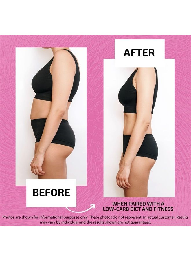 Nobi Nutrition Fat Burner For Women With ACV & Raspberry Ketones,60 Capsules