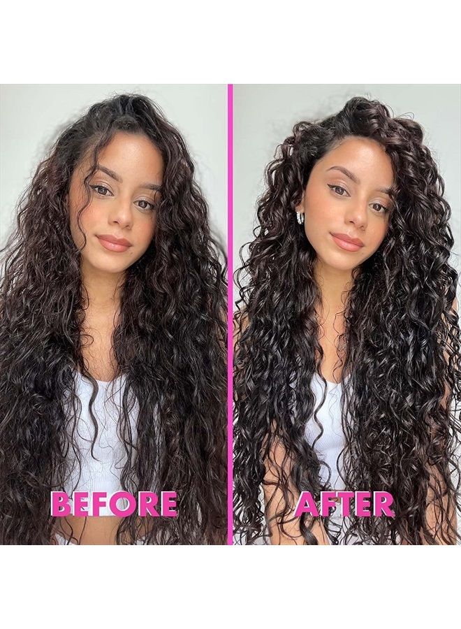 Curl Jelly Scrunching Jelly, Vegan & Cruelty Free Frizz Solution Gel for Curly or Wavy Hair, 200 ml